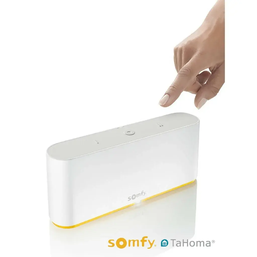 Somfy TaHoma bediening voor elektrische raamdecoratie