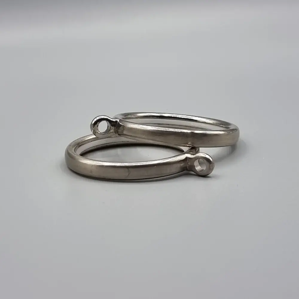 Ringen RVS voor gordijnroede 29mm