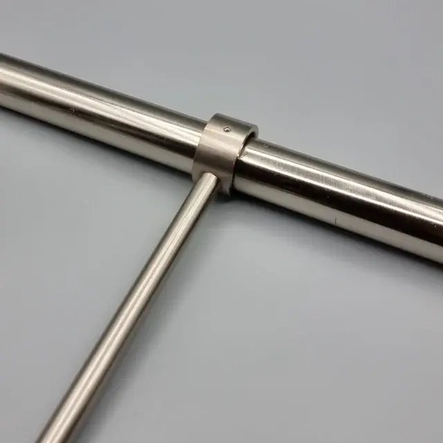 RVS 29 mm gordijnroede