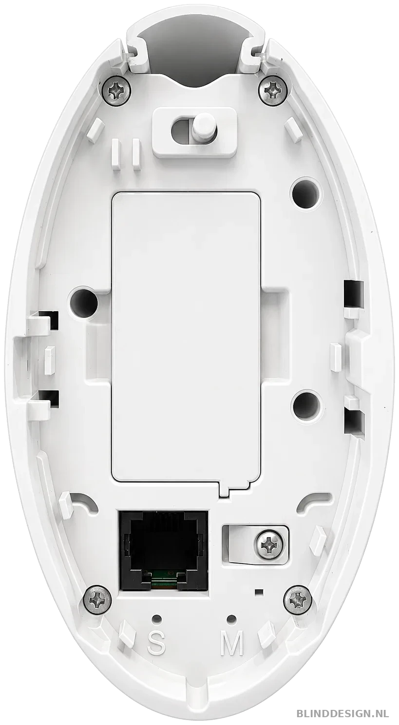 Binnenzijde van de Somfy Glydea Ultra 60 WT motorkop
