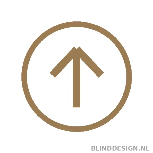Omhoog-symbool voor de Somfy Sonesse 40 WT bediening