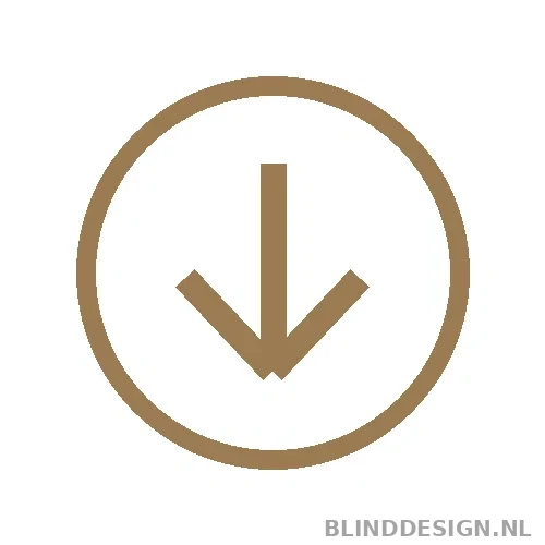 Omlaag-symbool voor de Somfy Sonesse 40 WT bediening