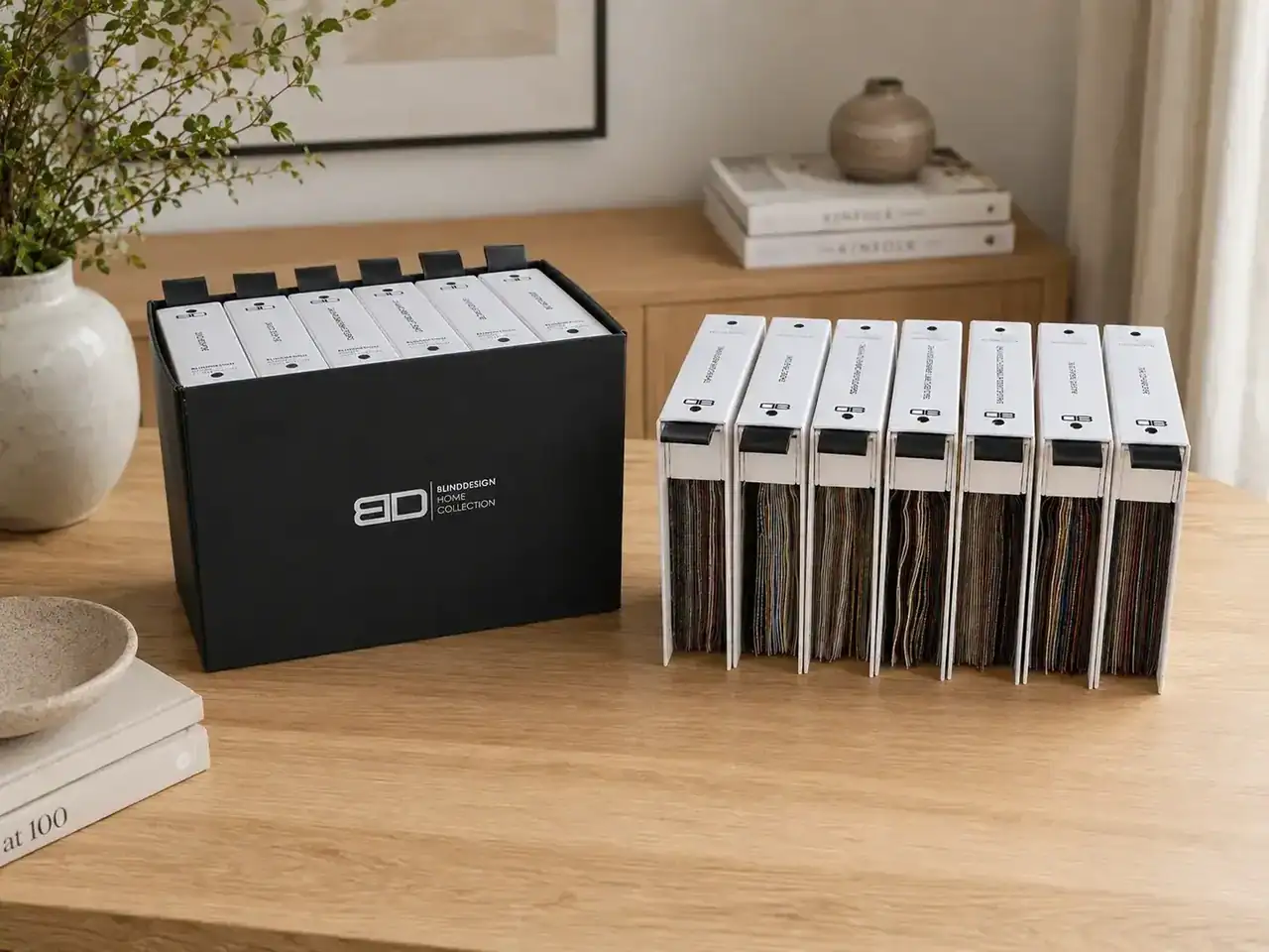 BlindDesign Home Collection stoffenbox met collectieboeken