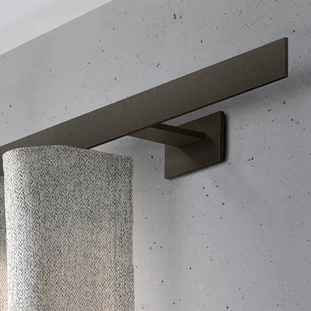 Interstil E1 antraciet wandmontage