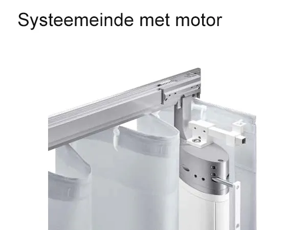 Interstil E1 vlakke wandsteun 10 cm