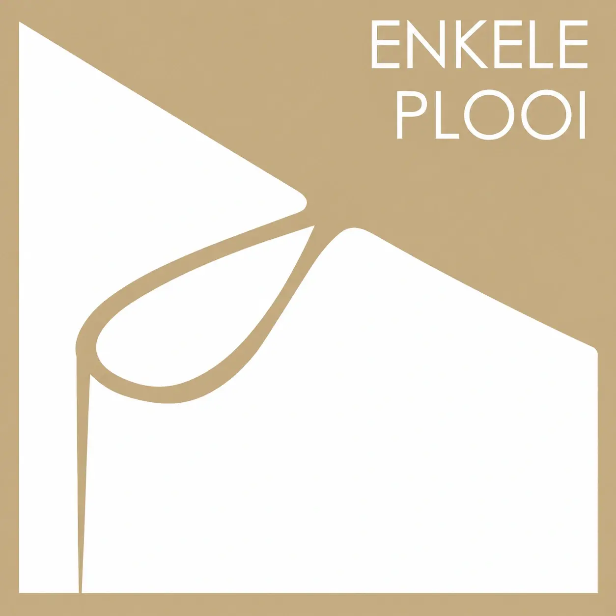 Icoon van enkele plooi gordijnen