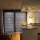vouwgordijnen keuken woonkamer