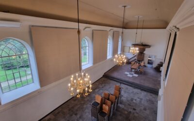 Akoestische vouwgordijnen