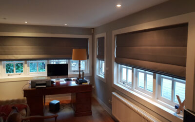 Dim out vouwgordijnen