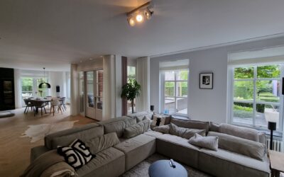 Wave gordijnen met vouwgordijnen