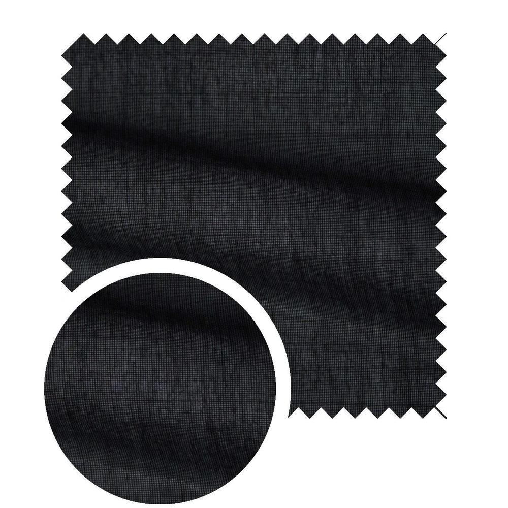 Stofstaal Glamour 04 zwart