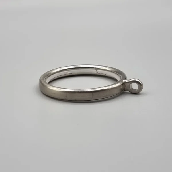 Gordijnroede ringen RVS