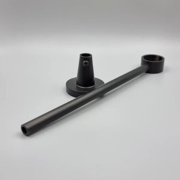 Inkortbare steun 27cm voor zwarte roede