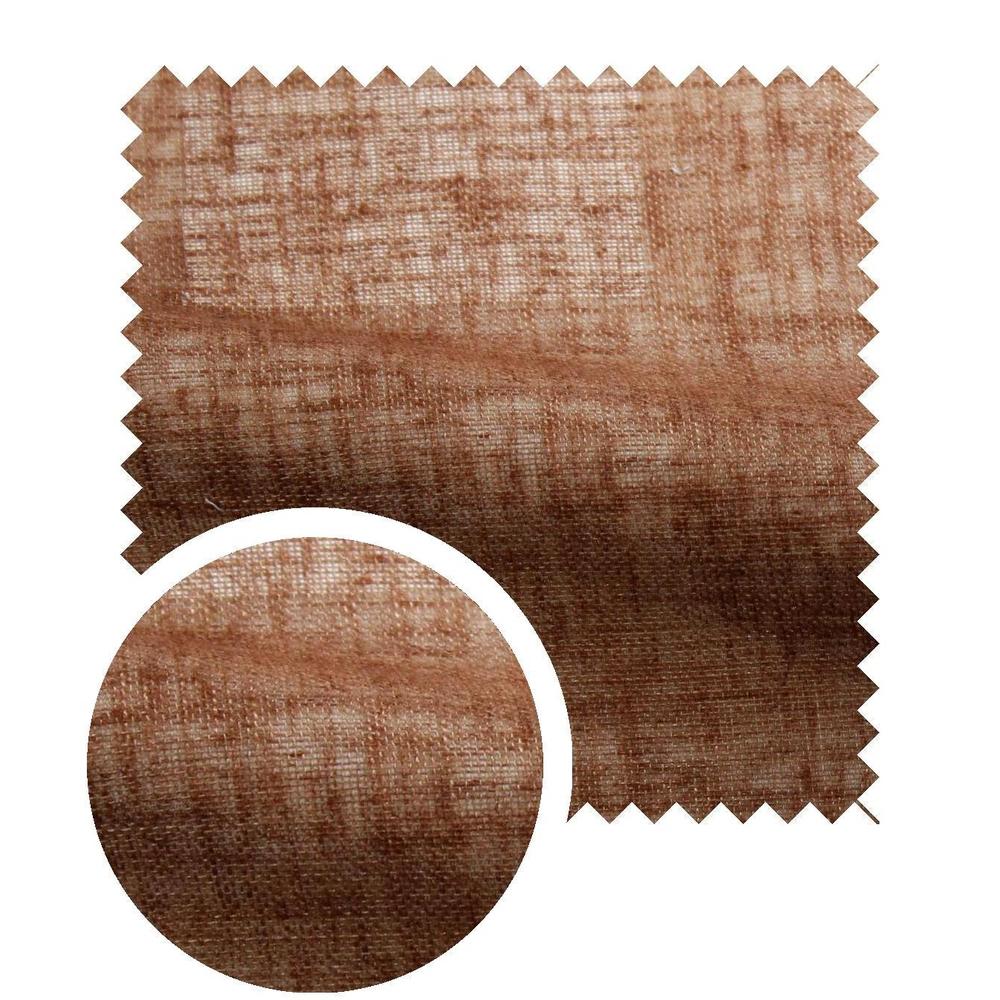 Gordijn Linnen Inbetween 15 terracotta