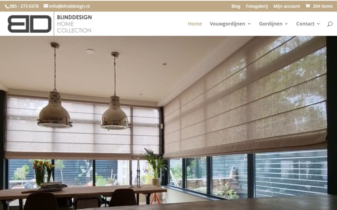 Nieuwe website BlindDesign