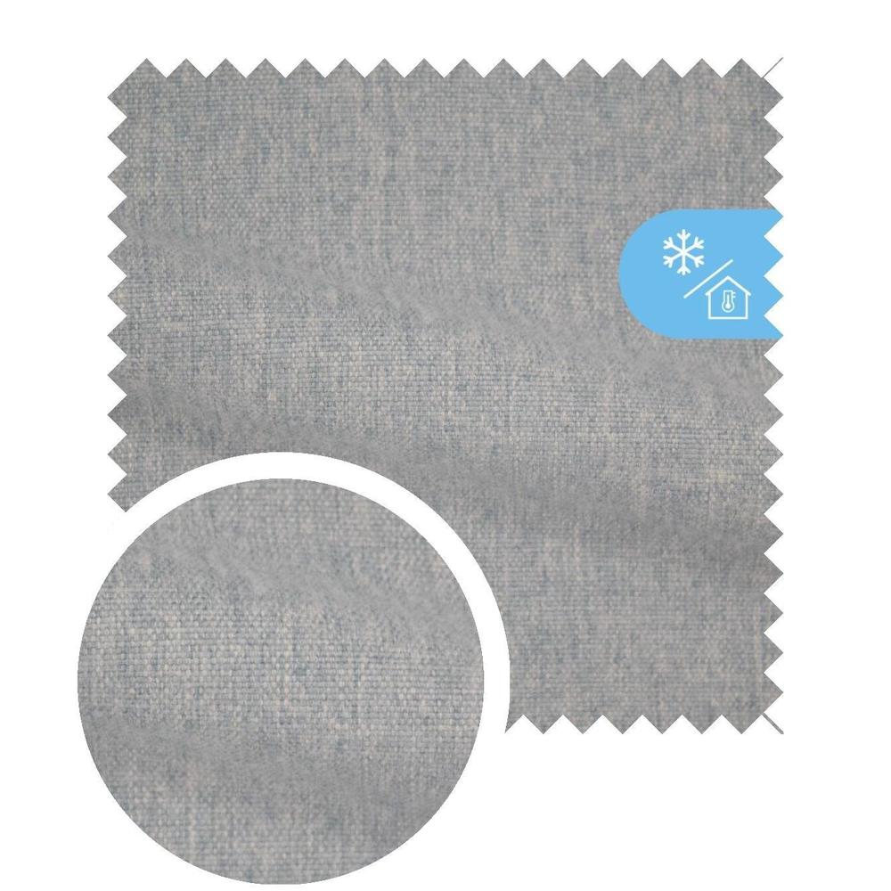 Gordijn Soft 13 lichtblauw