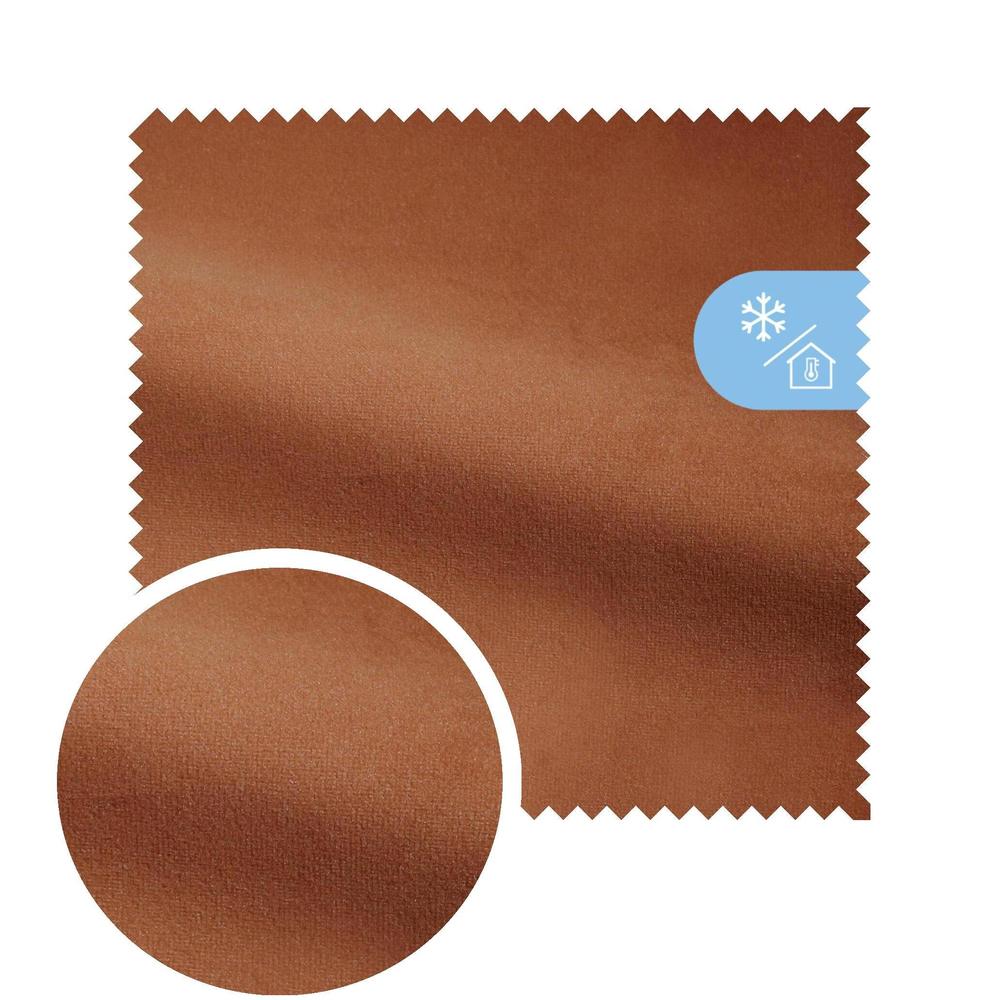 Gordijn Velours 15 oranje