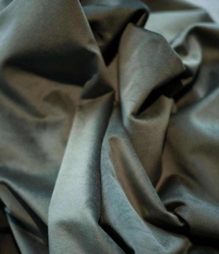 Velours gordijnen