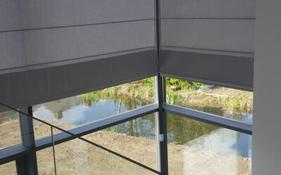 6 meter hoge vouwgordijnen