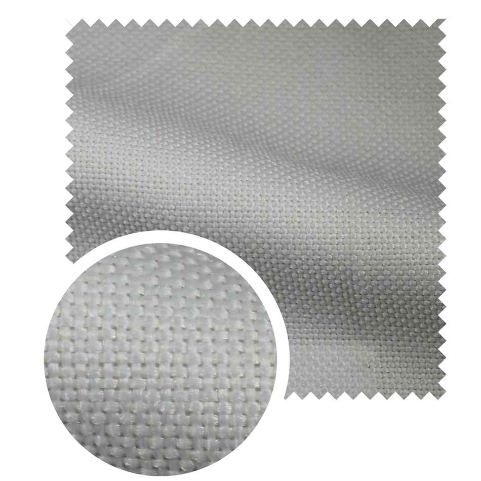 Vouwgordijn Woven 100 roomwit