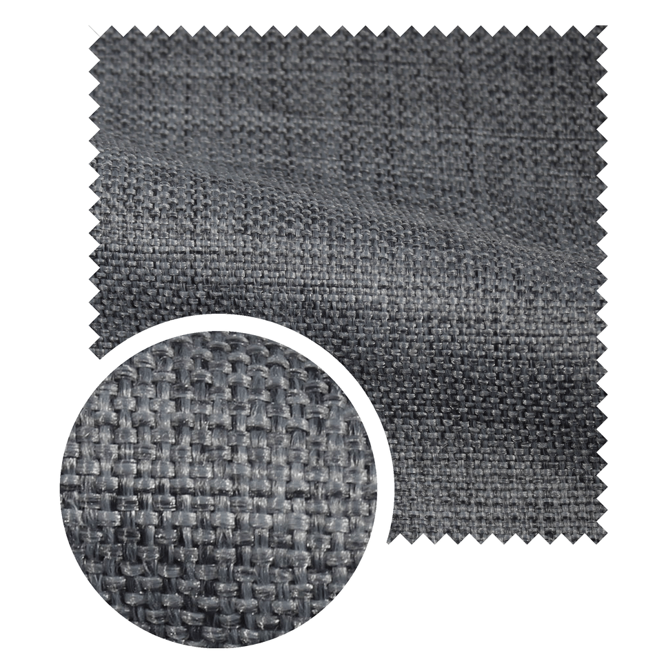 Vouwgordijn Woven 131 grijsblauw