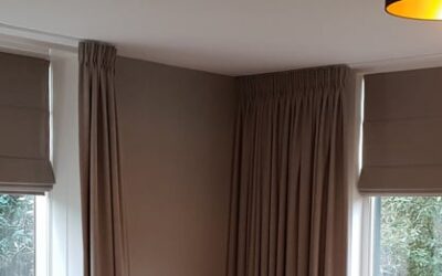 Zonwerende vouwgordijnen